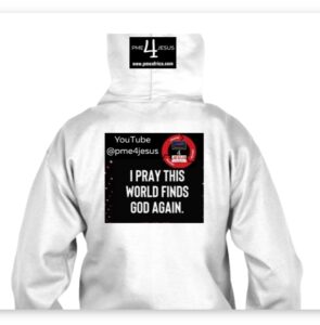 Prayer Unisex Hoodie back